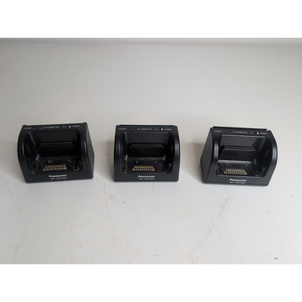 Lot Of 3 Panasonic WV-TW37004 Pairing Docks